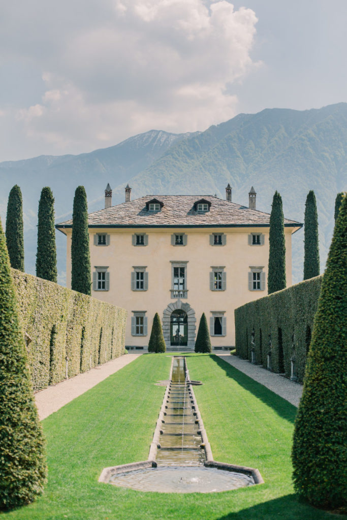 dreamy destination wedding venue on lake como, Italy